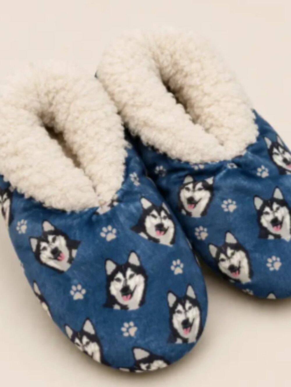 Slippers, Siberian Husky